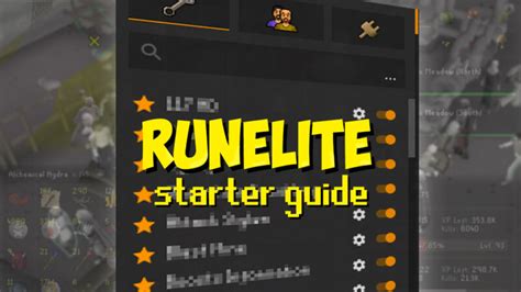 Starter Guide to Runelite: First